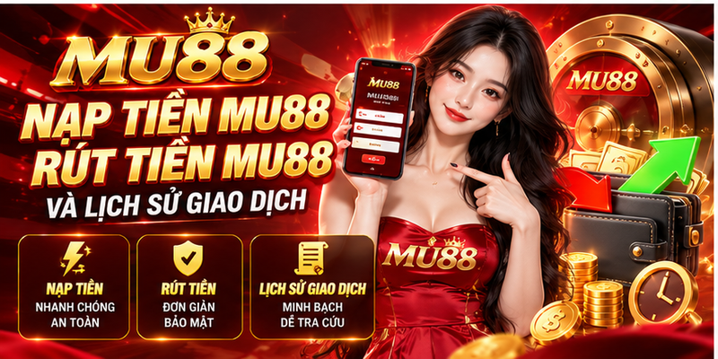 Nạp Tiền MU88, Rút Tiền MU88 Và Lịch Sử Giao Dịch